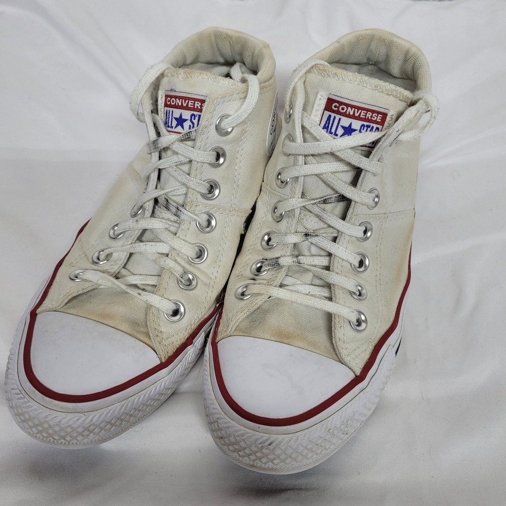 Converse Chuck Taylor All Star Madison Mid Top White Women 8 Sneaker 563511F